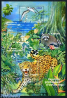 France 2007 Protected Animals S/s, Mint NH, Nature - Animals (others & Mixed) - Birds - Cat Family - Reptiles - Unused Stamps