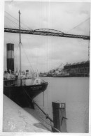 Photographie Photo Vintage Snapshot Nantes Grue Port Dock - Places