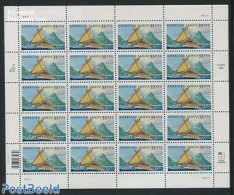 United States Of America 2000 American Samoa M/s, Mint NH, Transport - Ships And Boats - Ongebruikt