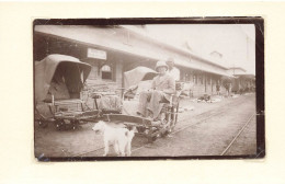 BAIRA - Afrique Du Sud, La Gare (photo En 1929, Format 11,3cm X 6,8cm) - Afrika