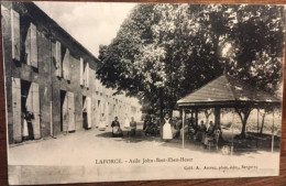 Cpa 24 Dordogne, LA FORCE - LAFORCE Asile John-Bost Heben-Hezer, éd Astruc, Corr Militaria EN 1915 - Otros & Sin Clasificación