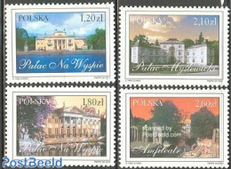 Poland 2003 Castles 4v, Mint NH, Art - Castles & Fortifications - Unused Stamps
