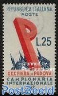 Italy 1952 Padua Fair 1v, Mint NH - Sonstige & Ohne Zuordnung