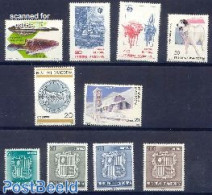 Andorra, Spanish Post 1988 Yearset 1988, Complete, 10v, Mint NH, Various - Yearsets (by Country) - Ungebraucht