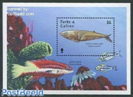 Turks And Caicos Islands 2001 Whales S/s, Mint NH, Nature - Sea Mammals - Other & Unclassified