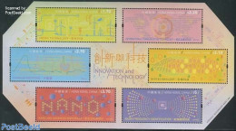Hong Kong 2013 Innovation & Technology 6v M/s, Mint NH, Science - Various - Inventors - Mills (Wind & Water) - Nuevos