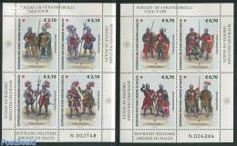 Sovereign Order Of Malta 2013 Uniforms 8v (2 M/s), Mint NH, History - Various - Knights - Uniforms - Kostüme