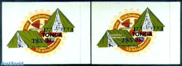 Tonga 1982 Scouting Overprints 2v, Mint NH, Sport - Various - Scouting - Rotary - Rotary, Lions Club