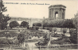 *CPA - 34 - MONTPELLIER - Jardin Du Peyrou - Promenade Basse - Montpellier