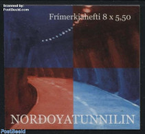 Faroe Islands 2006 Nordoya Tunnel Booklet, Mint NH, Nature - Transport - Fish - Stamp Booklets - Ships And Boats - Art.. - Peces