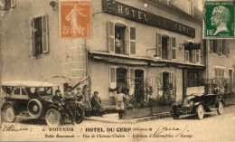 N81 - 39 - VOITEUR - Jura - Hôtel Du Cerf - Table Renommée - Vins De Château-Chalon - Locations D'automobiles - Garage - Other & Unclassified