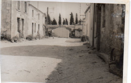 Photographie Photo Vintage Snapshot Bourg De St Jean - Places