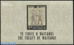 New Zealand 2015 The Treaty Of Waitangi S/s, Mint NH, History - History - Art - Sculpture - Neufs