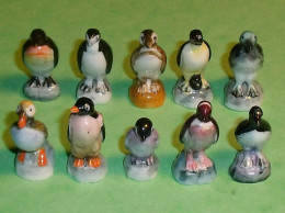 TC4 / Fève / Série De Fèves Complète : Les Pingouins 2002 - Animals