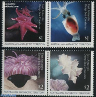 Australian Antarctic Territory 2017 East Antarctic Deep Sea Creatures 4v (2x[:]), Mint NH, Nature - Fish - Shells & Cr.. - Fishes