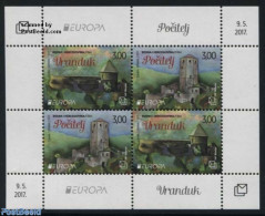 Bosnia Herzegovina - Croatic Adm. 2017 Europa, Castles S/s, Mint NH, History - Europa (cept) - Art - Castles & Fortifi.. - Castles