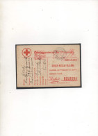 AUTRICHE-HONGRIE,1917,  CORRESPONDANCE PRISONNIER DE GUERRE ITALIEN, VIA CROCE ROSSA ITALIANA, BOLOGNA,  CENSURE - Covers & Documents