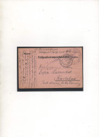 AUTRICHE-HONGRIE,1916, CORRESPONDANCE ,KUK EPIDEMIE--SPITAL ,FELDPOSTAMT 224, CENSURE - Briefe U. Dokumente