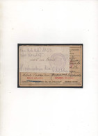 AUTRICHE-HONGRIE,1915,  CORRESPONDANCE PRISONNIER DE GUERRE ,BOHMEN,  CENSURE - Briefe U. Dokumente
