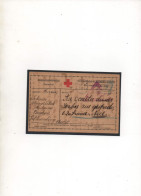 AUTRICHE-HONGRIE,1918,  CORRESPONDANCE PRISONNIER DE GUERRE SERBE,BERGHAM ,VIA FRANCE, CENSURE - Storia Postale