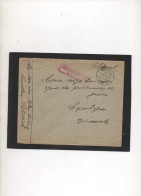AUTRICHE-HONGRIE,1916,  CORRESPONDANCE PRISONNIER DE GUERRE,KOMOTO, VIA CROIX-ROUGE DANOISE, CENSURE - Lettres & Documents