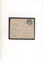 ALLEMAGNE,1915, PRISONNIER DE GUERRE FRANCAIS,BAYREUTH 2, VIA BERN TRANSIT, VIA FRANCE CENSURE - Prisoners Of War Mail