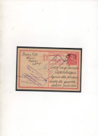 AUTRICHE-HONGRIE,1917,  CORRESPONDANCE PRISONNIER DE GUERRE,GALICYA,VIA ENGLAND, 2 CENSURES - Briefe U. Dokumente