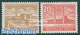 Germany, Berlin 1953 Definitives 2v, Unused (hinged) - Unused Stamps