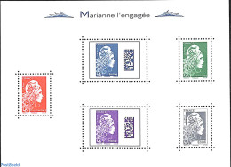 France 2018 Marianne Definitives S/s, Mint NH - Ongebruikt