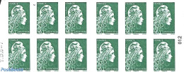 France 2018 Marianne Definitives Booklet S-a, Mint NH - Neufs
