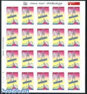 Netherlands 1997 Moving Stamps (20x80c) S-a M/s, Unused (hinged) - Unused Stamps