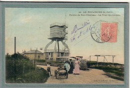 CPA (44) Le POULIGUEN - Aspect De La Tour Rochereau à La Ponte De Pen-Château En 1911 - Carte Colorisée - Le Pouliguen