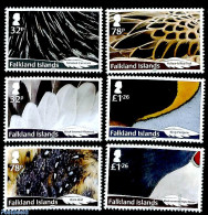 Falkland Islands 2019 Feathers 6v, Mint NH, Nature - Birds - Other & Unclassified