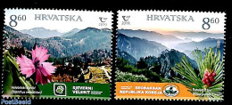 Croatia 2019 Joint Issue With South Korea 2v, Mint NH, Nature - Various - Flowers & Plants - Joint Issues - Joint Issues