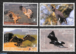 Aitutaki 2019 Birds Of Prey 4v, Mint NH, Nature - Birds - Birds Of Prey - Aitutaki