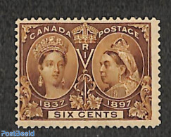 Canada 1897 6c, Stamp Out Of Set, Unused (hinged) - Neufs