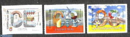 Spain 2020 Regions 3v S-a, Mint NH, Nature - Various - Wine & Winery - Mills (Wind & Water) - Ungebraucht