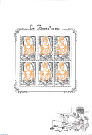 France 2020 La Gravure M/s, Mint NH, Art - Printing - Ongebruikt