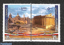 Lebanon 2020 Diplomatic Relations With Russia 2v [:], Mint NH, Various - Joint Issues - Joint Issues