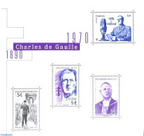 France 2020 Charles De Gaulle S/s, Mint NH, History - French Presidents - Politicians - Unused Stamps