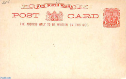 Australia, New South Wales 1902 Postcard 1d, On Thin Cardboard, Unused Postal Stationary - Other & Unclassified