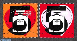 France 2021 Chanel No. 5 2v, Mint NH, Art - Fashion - Unused Stamps