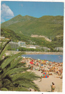 06. MENTON. LA NOUVELLE PLAGE DES SABLETTES. AU FOND UN OUVRAGE D'ART DE L'AUTOROUTE FRANCE ITALIE  + TEXTE ANNEE 1983 - Menton