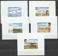 Congo Brazaville 1977, Aircraft, Concorde, 5Block IMPERFORATED - Vliegtuigen