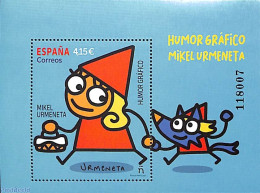 Spain 2021 Graphic Humor S/s, Mint NH, Art - Comics (except Disney) - Unused Stamps