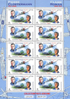 France 2021 Clostermann/Roman M/s, Mint NH, Transport - Aircraft & Aviation - Unused Stamps