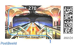 Germany, Federal Republic 2021 Westend Frankfurt 1v S-a, Mint NH - Neufs