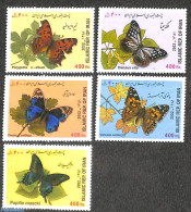 Iran/Persia 2002 Butterflies 5v, Mint NH, Nature - Butterflies - Iran