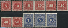 Austria 1916 Postage Due 11v, Mint NH - Other & Unclassified