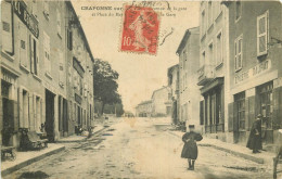 WW 43 CRAPONNE-SUR-ARZON. Hôtel Esquis Et Epicerie Daurat Avenue De La Gare 1910 - Craponne Sur Arzon